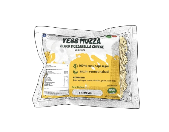 Potongan buah stroberi segar